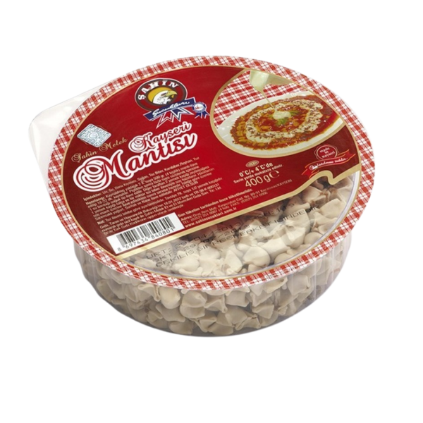 ŞAHİN MANTI KAYSERİ VAKUMLU 400 GR 