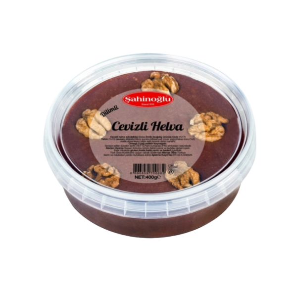 ŞAHİNOĞLU HELVA CEVİZLİ 400 GR 