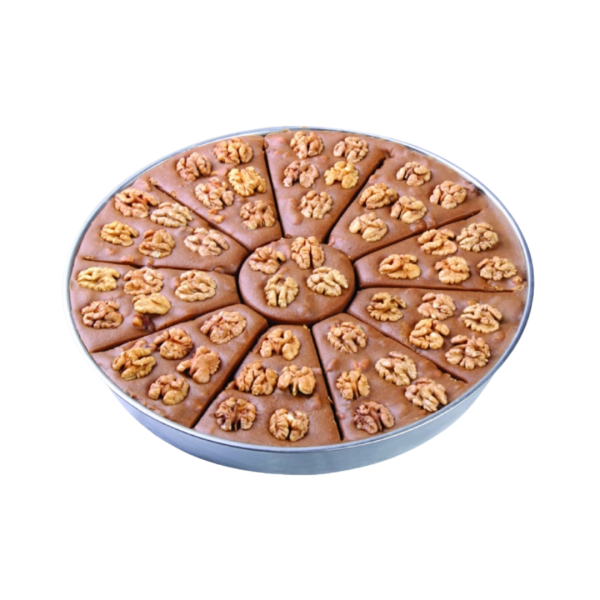 ŞAHİNOĞLU HELVA CEVİZLİ DİLİMLİ TEPSİ 5 KG