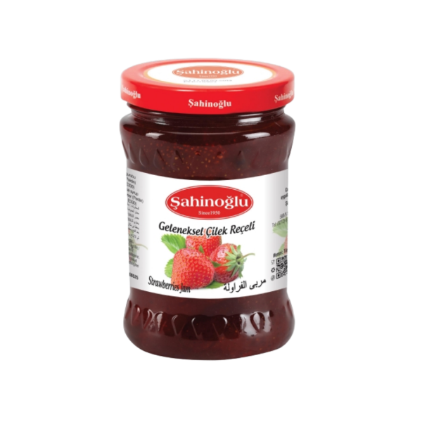 ŞAHİNOĞLU REÇEL ÇİLEK  CAM  1500 GR 