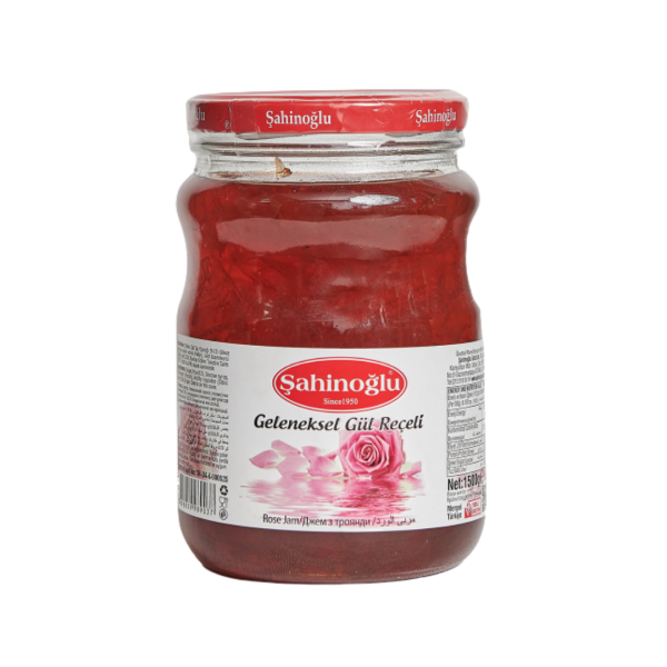 ŞAHİNOĞLU REÇEL GÜL  CAM  1500 GR 