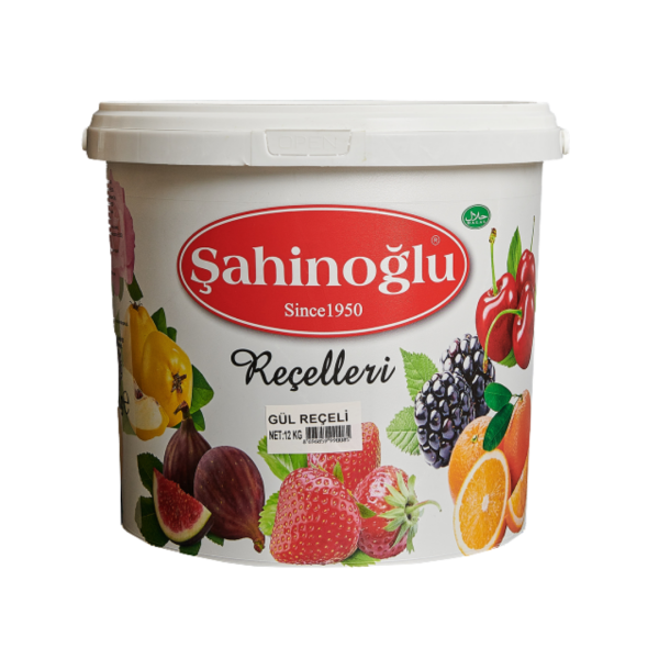 ŞAHİNOĞLU REÇEL GÜL DÖKME 12 KG