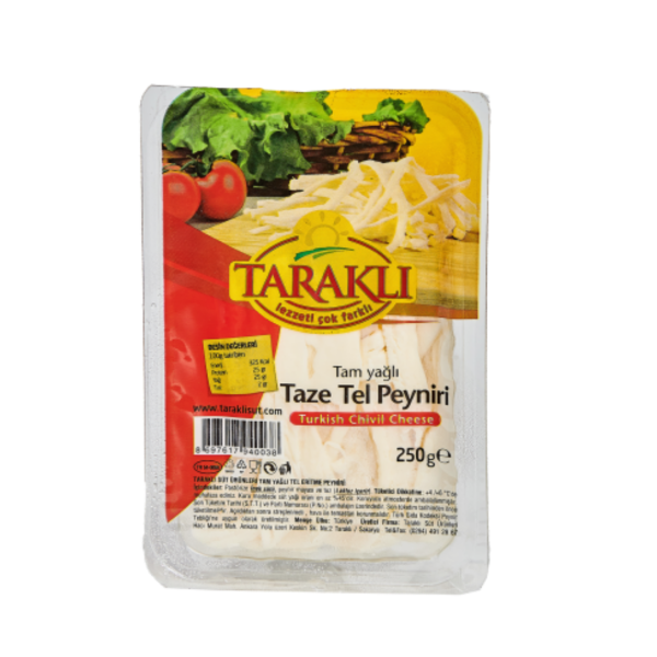 TARAKLI ÇEÇİL PEYNİR 250 GR 