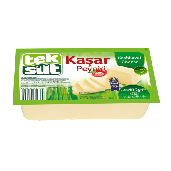 TEKSÜT TAZE KAŞAR PEYNİRİ 600 GR 