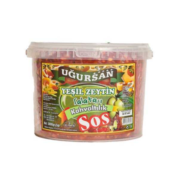 UĞURSAN  ZEYTİN SALATASI 5 KG