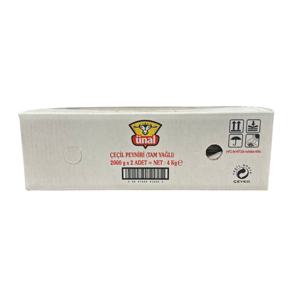 ÜNAL ÇEÇİL PEYNİR (KOLİ) 4000 GR