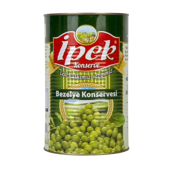 İPEK BEZELYE KONSERVE TENEKE 4000 GR 