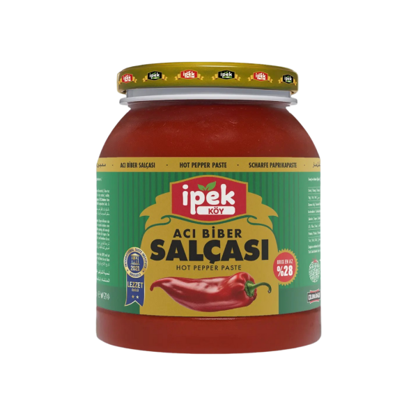 İPEK BİBER SALÇA ACI 1600 GR PET 