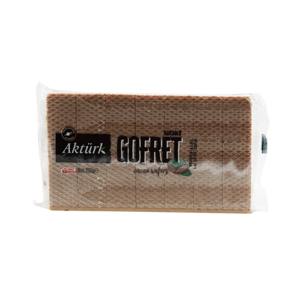 AKTÜRK GOFRET KAKAOLU 200 GR 