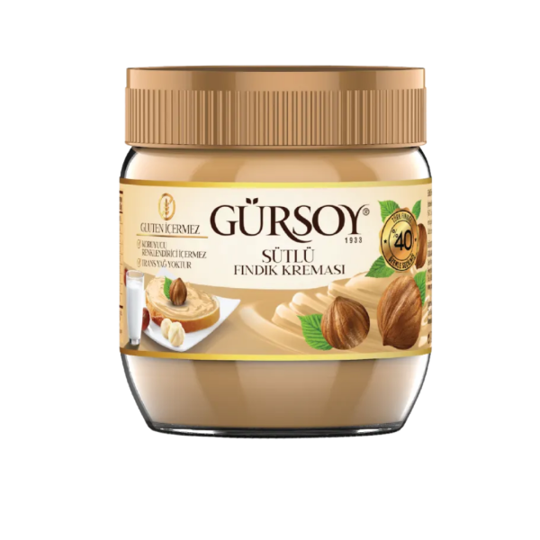 GÜRSOY SÜTLÜ FINDIK KREMASI 400 GR 