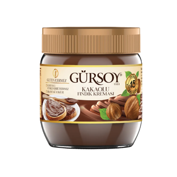 GÜRSOY KAKAOLU FINDIK KREMASI 400 GR 