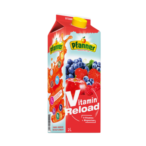 PFANNER VİTAMİN RELOAD MEYVE SUYU 2000 ML 