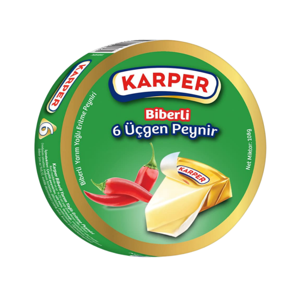 KARPER PEYNİR  BİBER 6 LI 108 GR 
