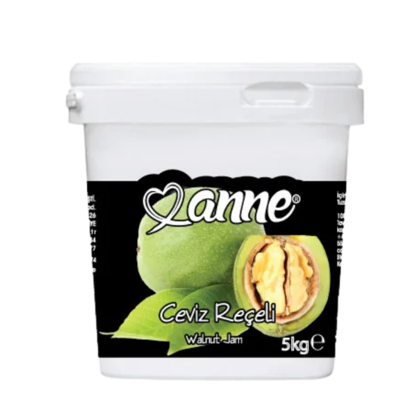 DOĞBES ANNE REÇELİ YEŞİL CEVİZ 5 KG