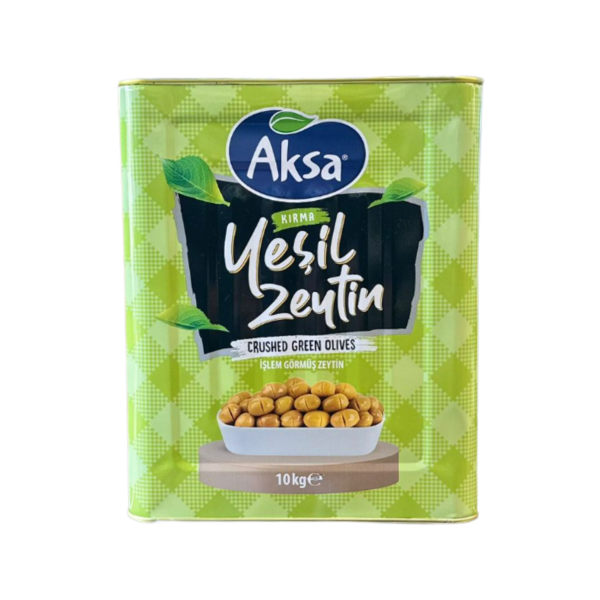 AKSA YEŞİL ZEYTİN KIRMA (121-140) 10 KG