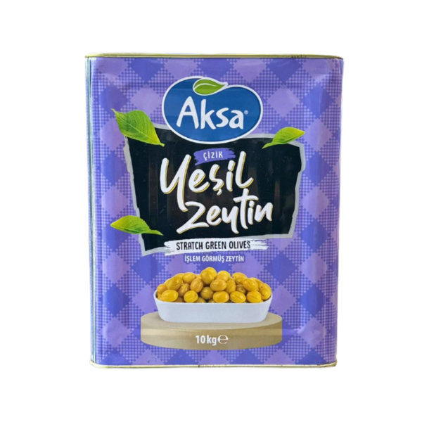 AKSA YEŞİL ZEYTİN  ÇİZİK (201-230) 10 KG
