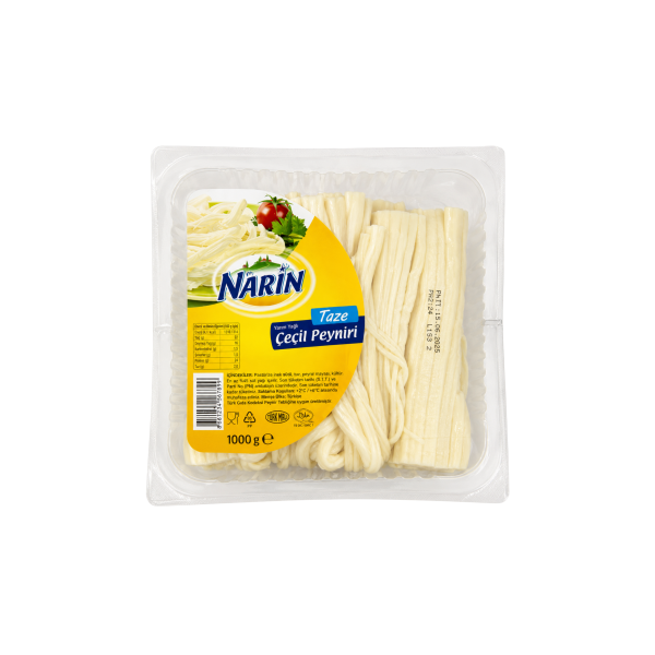 NARİN ERİTME PEYNİRİ YARIM YAĞLI Ç. 1000 GR 