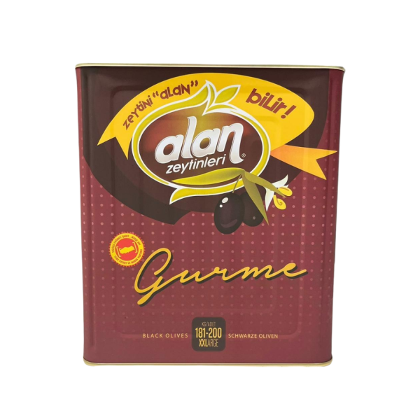 ALAN SİYAH ZEYTİN GURME (181-200 KLB) 10 KG