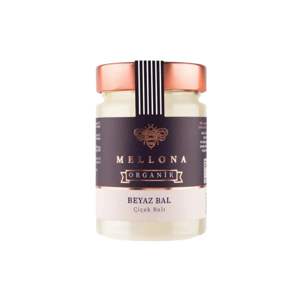 MELLONA ORGANİK BEYAZ BAL SÜZME 400 GR 