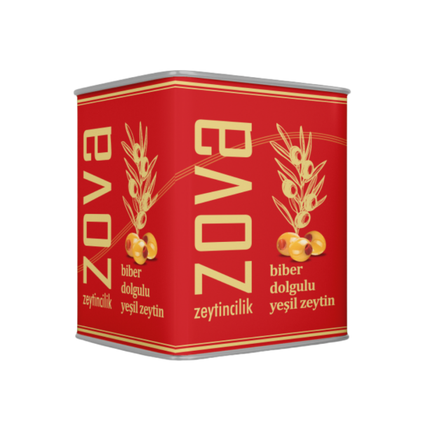ZOVA YEŞİL ZEYTİN 181-200  IZGARA BİBERLİ 10 KG