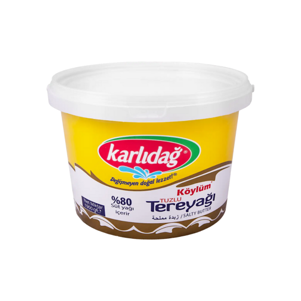 KARLIDAĞ TEREYAĞI KÖYLÜM TUZLU 9 KG