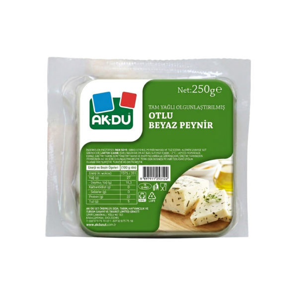 AK-DU OTLU  PEYNİR 250 GR 