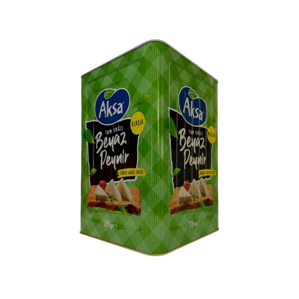 AKSA BEYAZ PEYNİR KLASİK İNEK YEŞİL RENK 18 KG