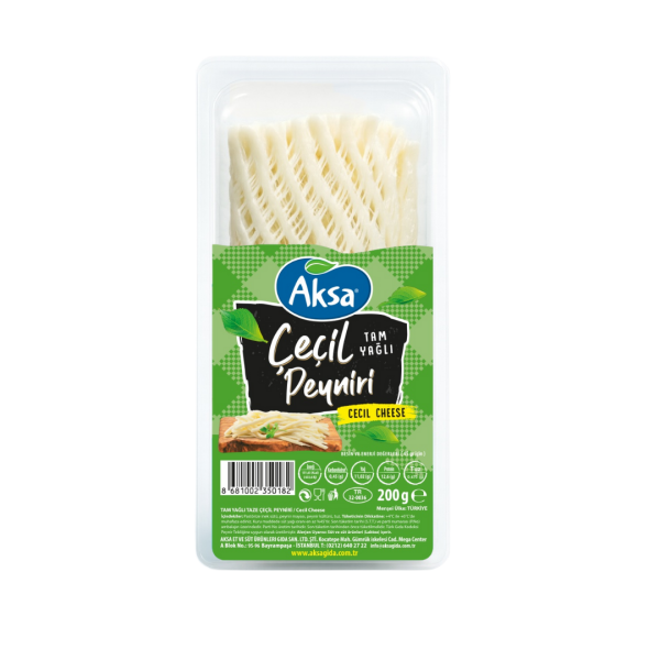 AKSA ÇEÇİL PEYNİR 200 GR 