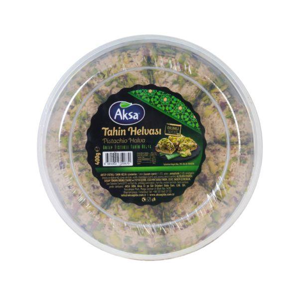 AKSA HELVA FISTIKLI 400 GR 