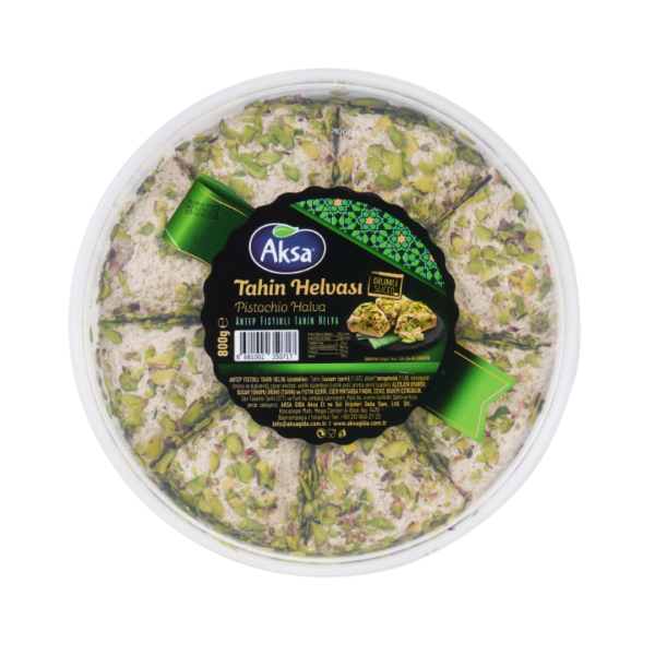 AKSA HELVA FISTIKLI  800 GR 