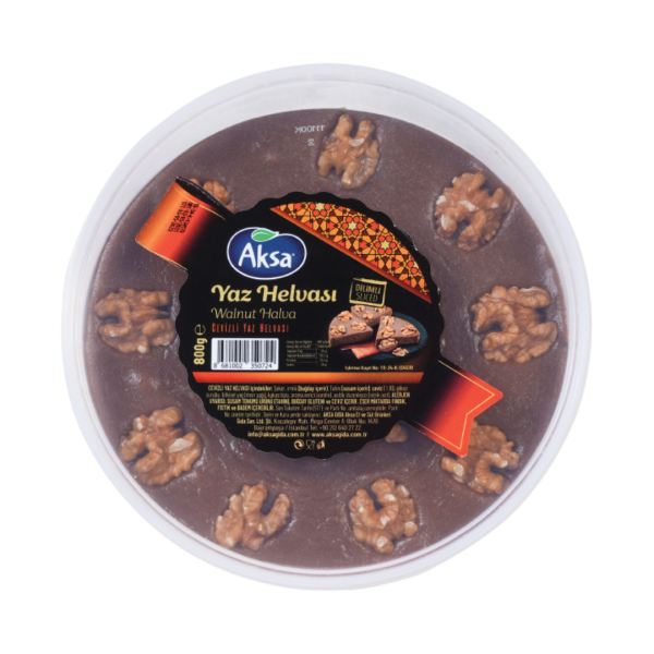 AKSA HELVA CEVİZLİ YAZ 800 GR 