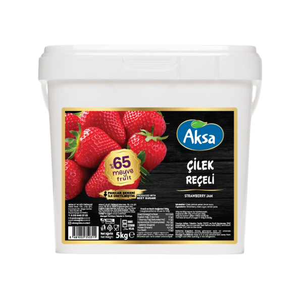 AKSA REÇEL ÇİLEK 5 KG