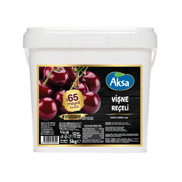 AKSA REÇEL VİŞNE 5 KG
