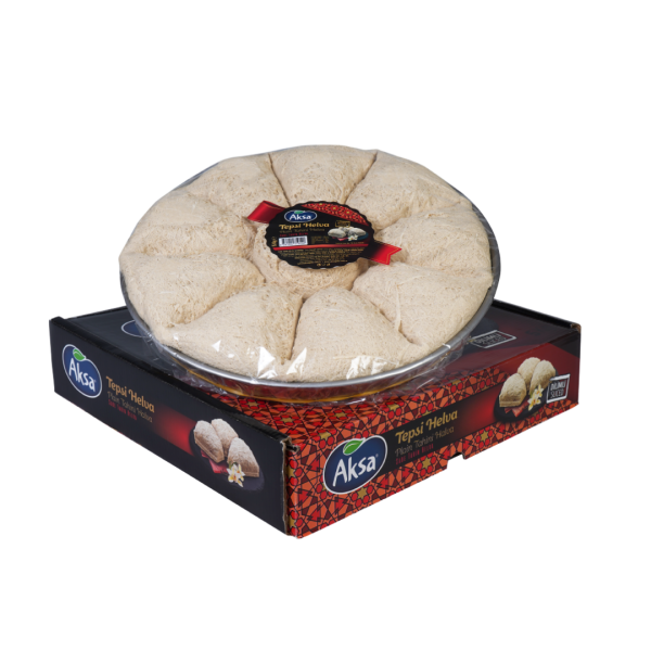 AKSA HELVA SADE TEPSİ DİLİMLİ 5 KG