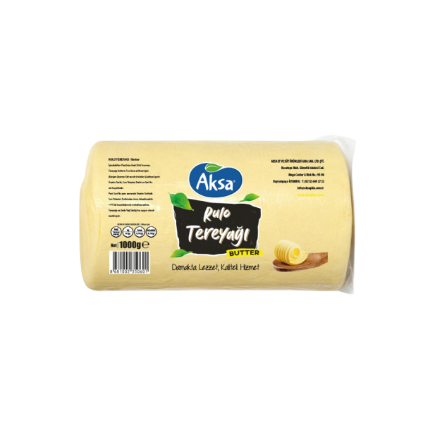 AKSA TEREYAĞI RULO 1000 GR 