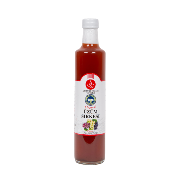 A.O.Ç ORGANİK ÜZÜM SİRKESİ 500 ML 