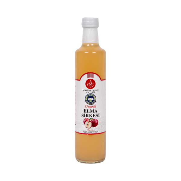 A.O.Ç ORGANİK ELMA SİRKESİ 500 ML 