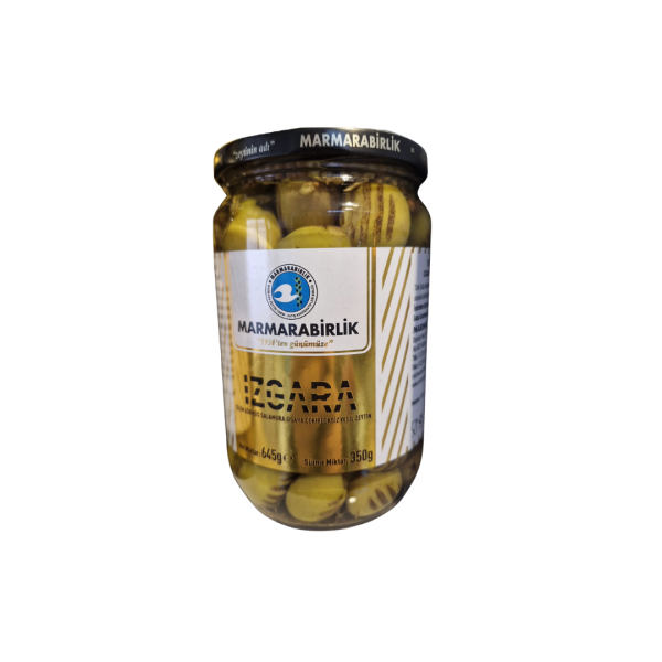 MARMARABİRLİK IZGARA YEŞİL ZEYTİN CAM 350 GR