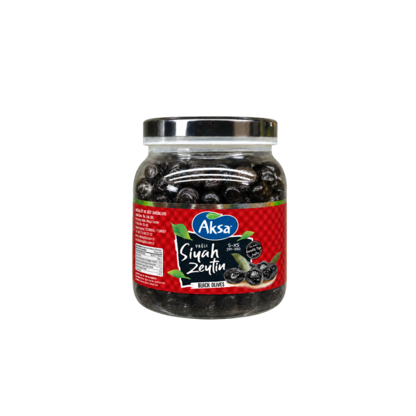 AKSA SİYAH ZEYTİN 291-350 1000 GR 
