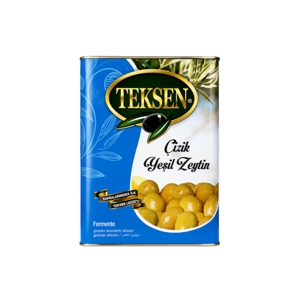 TEKSEN YEŞİL ZEYTİN ÇİZİK 291-320 KLB 10 KG