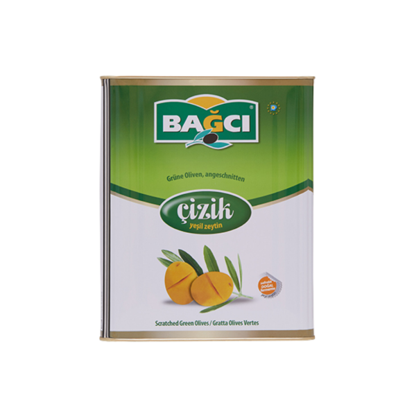 BAĞCI YEŞİL ZEYTİN SÜPER ÇİZİK (201-230) 10  KG 