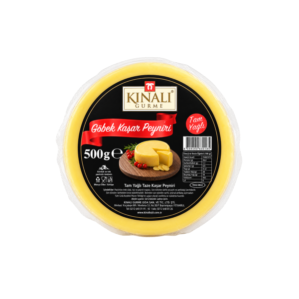 KINALI GÖBEK KAŞAR PEYNİRİ 500 GR 