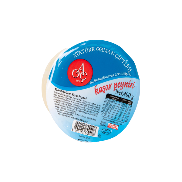 A.O.Ç TAZE KAŞAR PEYNİRİ 400 GR 