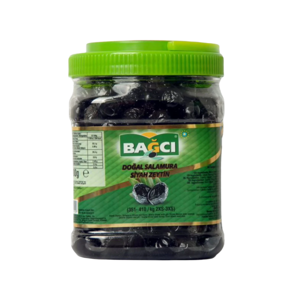 BAĞCI SİYAH ZEYTİN PET 900 GR 