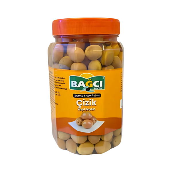 BAĞCI YEŞİL ZEYTİN ÇİZİK 700 GR 