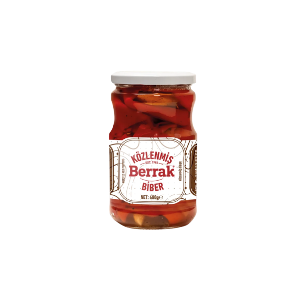 BERRAK KÖZLENMİŞ BİBER 680 ML 
