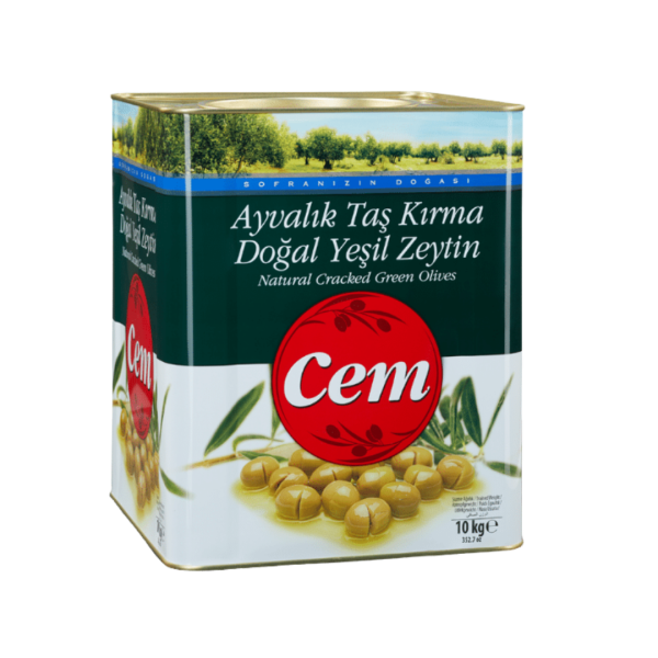 CEM YEŞİL ZEYTİN TAŞKIRMA AYVALIK (291-350) 10 KG