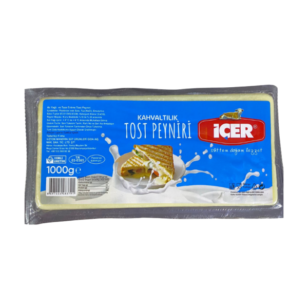 İÇER TOST PEYNİRİ 1000 GR 