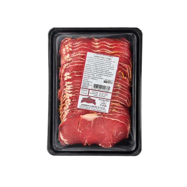 ÇAPANOĞLU PASTIRMA DİLİMLİ SIRALI 250 GR 