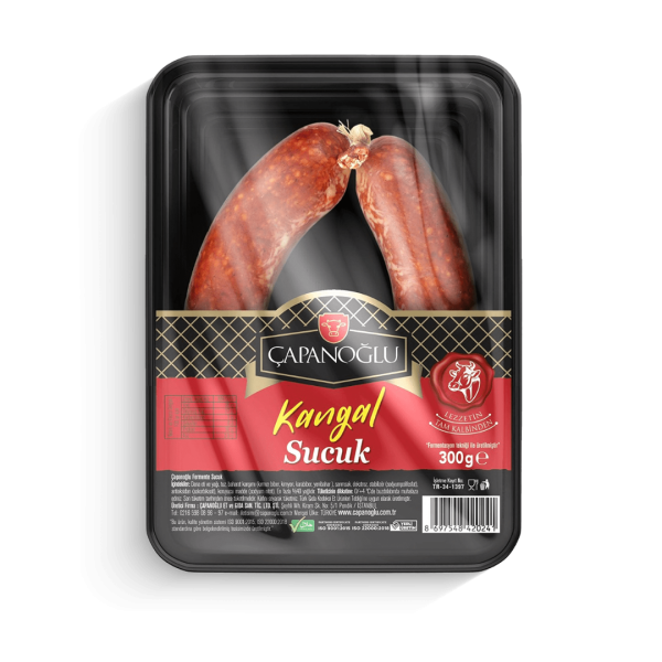 ÇAPANOĞLU DANA SUCUK KANGAL KVT 300 GR 